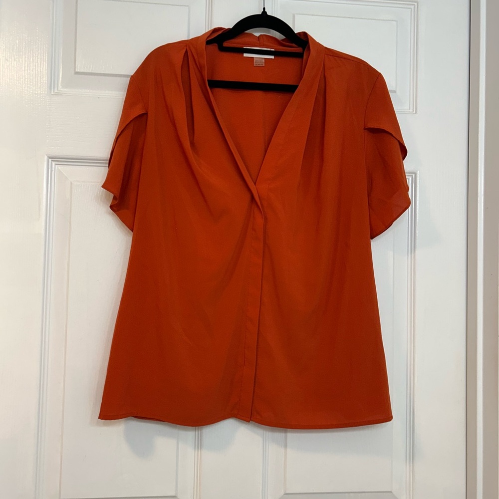 Calvin Klein Orange Women's Blouse